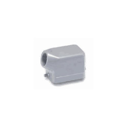Capot 6B, Aluminium moulé sous pression, Alliage de zinc moulé, IP67, Sortie horizontale, M25